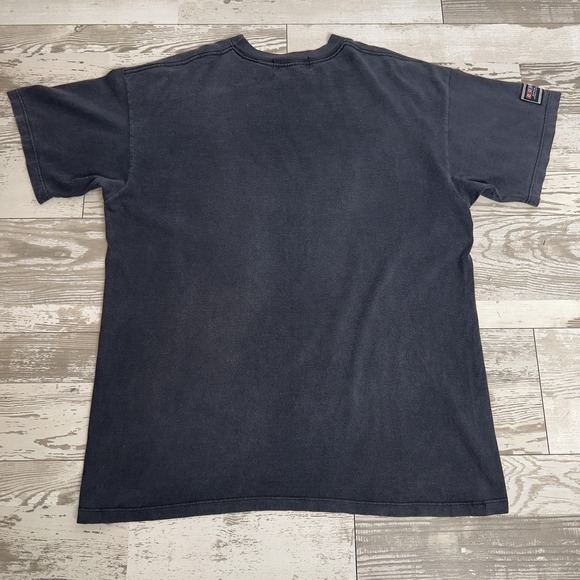 Vintage New Jersey Devils Shirt Mens XL Black NHL Hockey CCM Short Sleeve 90s - Picture 11 of 12